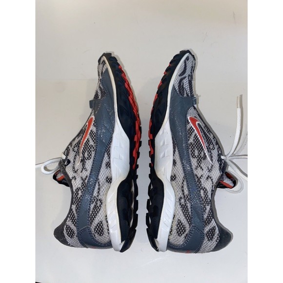 Nike Jana Star Waffle Track Shoes Womens 7.5 Gray 314580-081 Red White Used - Picture 5 of 9